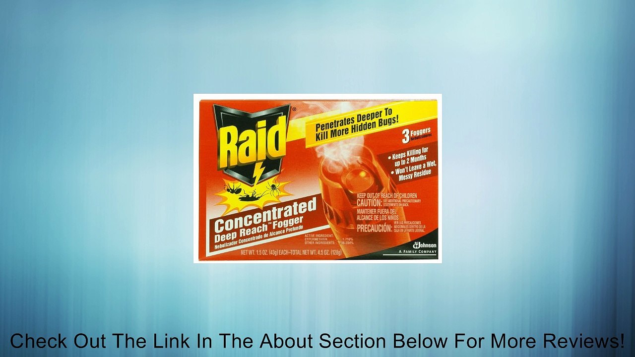 Raid 81590 3-Count Concentrated Deep Reach Fogger Review