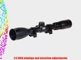 BSA Rifle Scope with Rings 3-9 X 40
