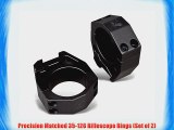 Precision Matched 35-126 Riflescope Rings (Set of 2)