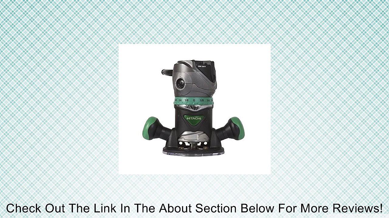 Hitachi M12VC 2-1/4-Horsepower Variable-Speed Router Review