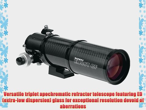 Orion 9534 ED80T CF Triplet Apochromatic Refractor Telescope
