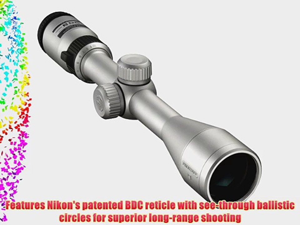 Nikon PROSTAFF 5 BDC Riflescope Silver 2.5-10x40