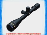 Leupold VX-3 6.5-20x40mm EFR Target Fine Duplex