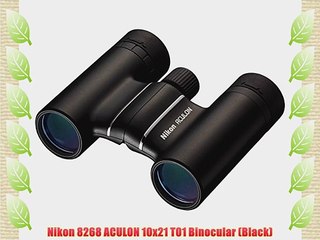 Nikon 8268 ACULON 10x21 T01 Binocular (Black)