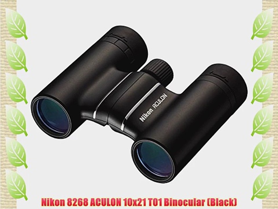 Nikon 8268 ACULON 10x21 T01 Binocular (Black)