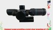Monstrum Tactical 2-7x24 Compact Rifle Scope with Illuminated Mil-Dot Reticle and Built-In