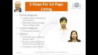 Google Places | 5 Tips For 1st Page Listing