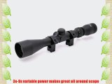 Hammers Riflescope 3-9x40 .22 Plinker with Rings