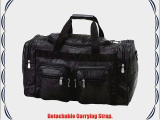 Embassy Italian Stone Design Genuine Buffalo Leather 21 Tote Bag