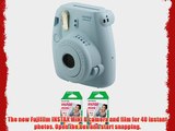 Fujifilm FU64-MINI8BLK40 INSTAX MINI 8 Camera and Film Kit with 40 Exposures (Blue)