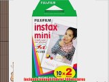 Fujifilm MINI INSTAX Film 100 Pictures Kit for the INSTAX MINI 7S and INSTAX 55 Cameras