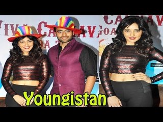 Jackky & Neha Sharma Spotted @ Launch Of Goa Carnival 2014