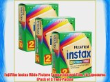 FujiFilm Instax Wide Picture Format Instant Film 10 Exposures (Pack of 3 Twin Packs)