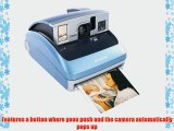 Polaroid One 600 Instant Camera !Light Blue!digital Number Display!