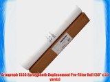 Artograph 1530 Spray Booth Replacement Pre-Filter Roll (30 x 50 yards)