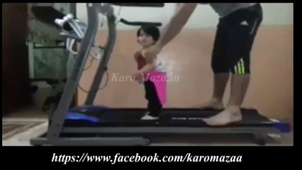 Sweet Dabe Walking and Exchersize Verry Fast