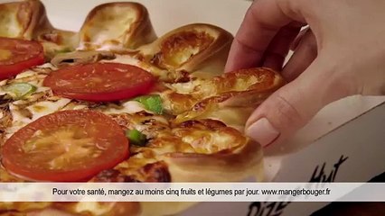 Monsieur White pour Pizza Hut - restauration rapide, «Super Cheezy» - mars 2015