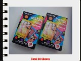 Fujifilm Instax Mini Instant Film Rainbow Film 10 Sheets X 2-pack 20photos Set (Tachyon Original