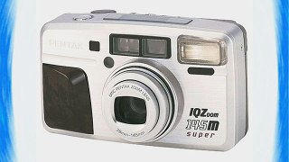 Pentax IQ Zoom 145 M Super Quartz Date 35mm Camera (wood grip)