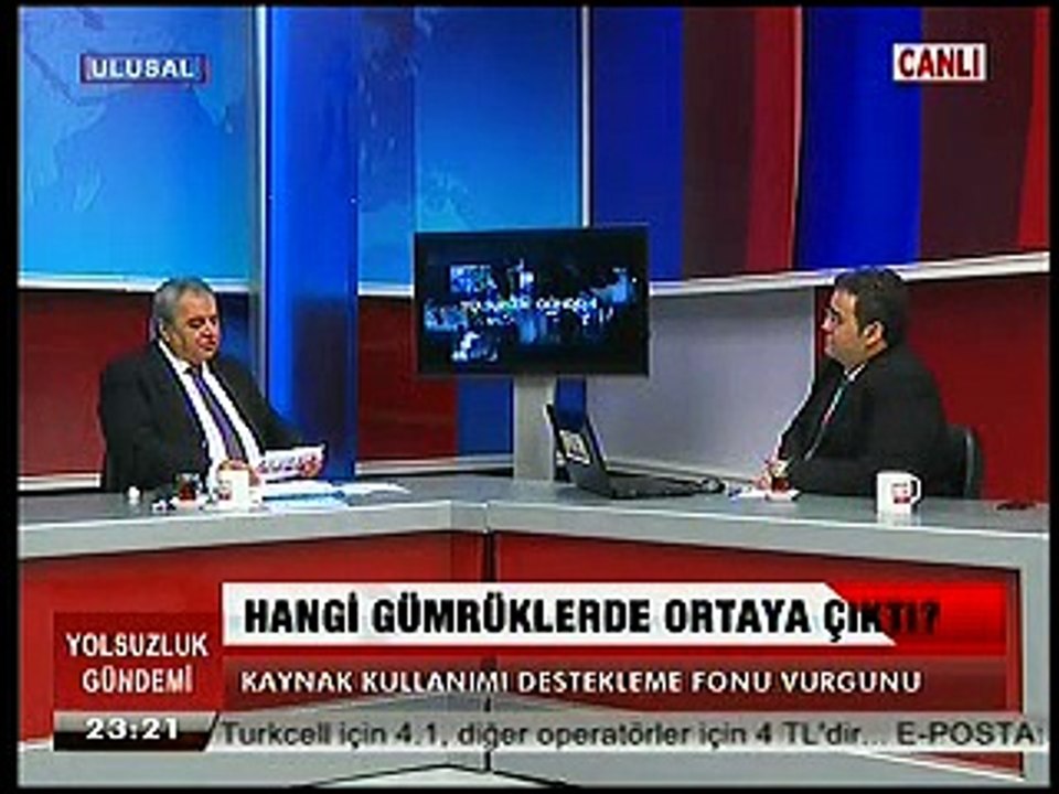 Yolsuzluk Gündemi. 12.3.2015. Prş.