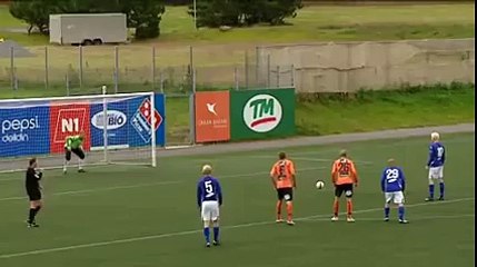 İlginç gol sevinci