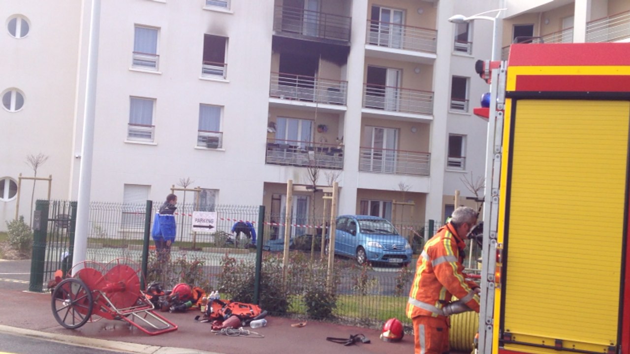 Incendie dans une residence seniors