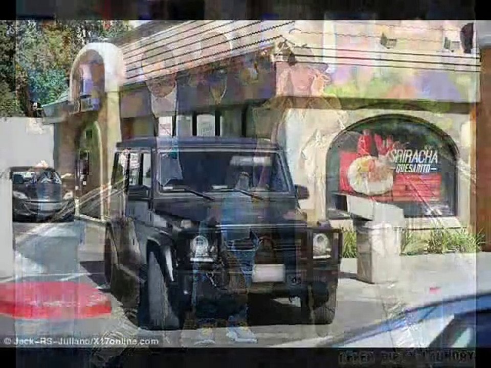 Kim Kardashian Kanye West On Drive-Thru At Taco Bell_ Kim Posted North West Phot