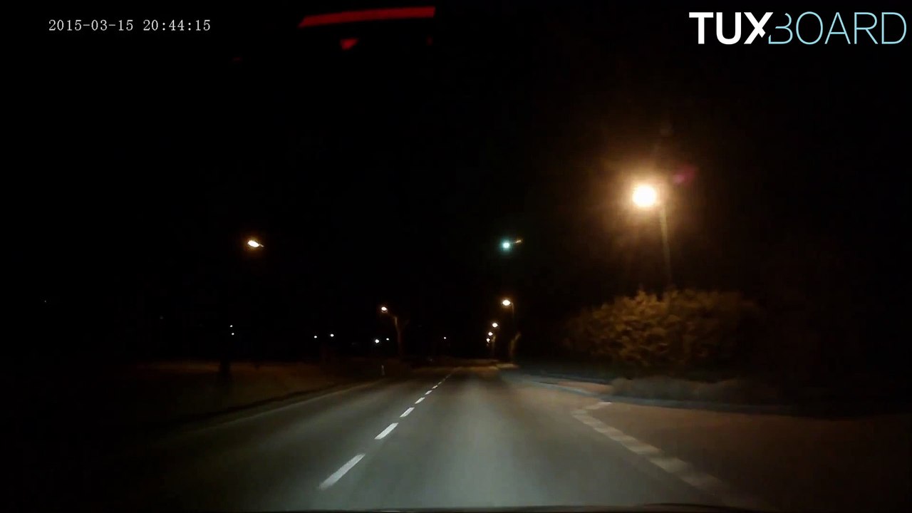 Une météorite traverse le ciel en Europe (15 mars 2015)