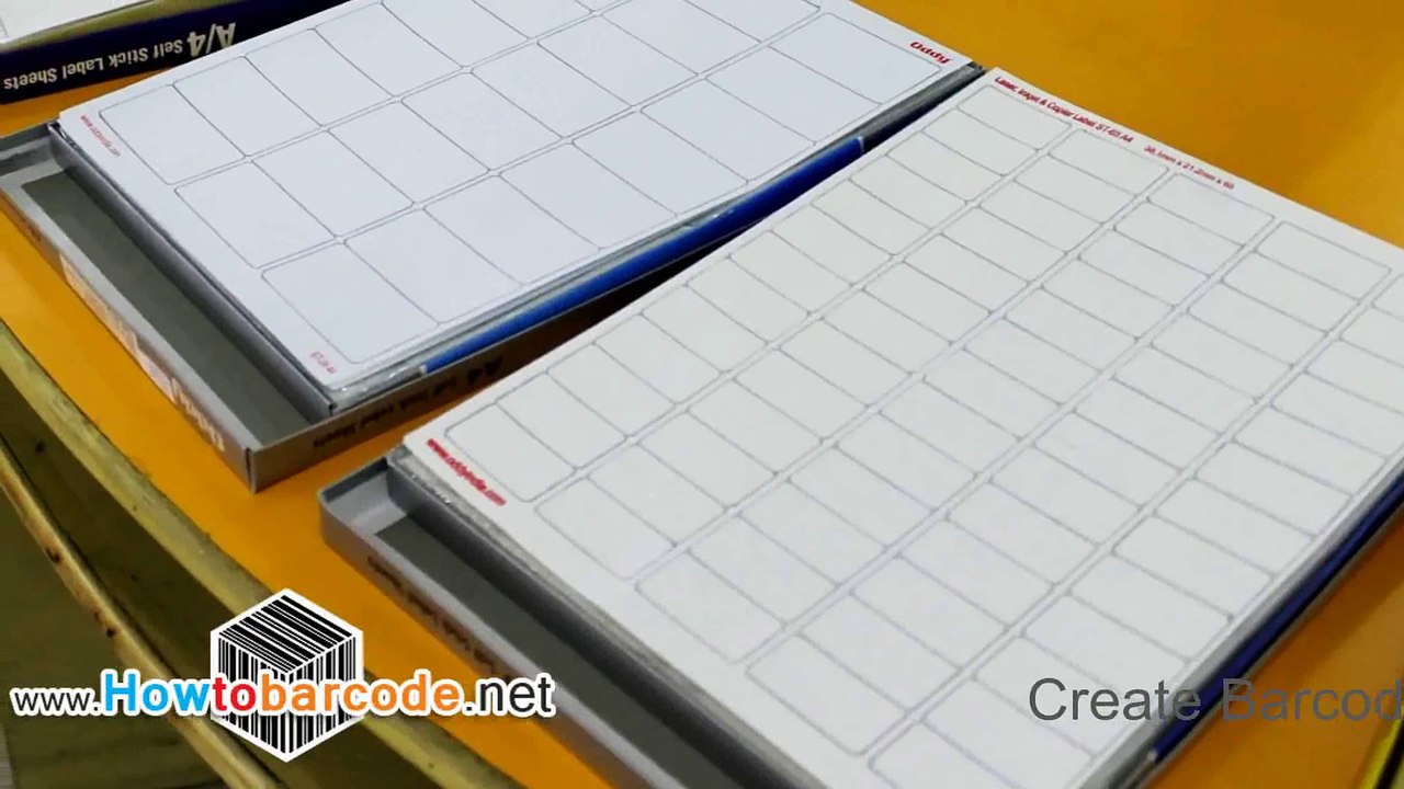 Creating barcode label images with DRPU Tool