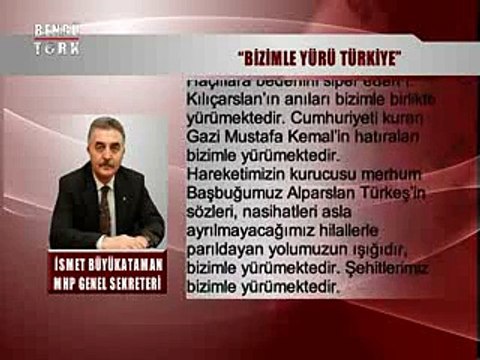 SÖZ UÇAR YAZI KALIR - İSMET BÜYÜKATAMAN - 16.03.2015