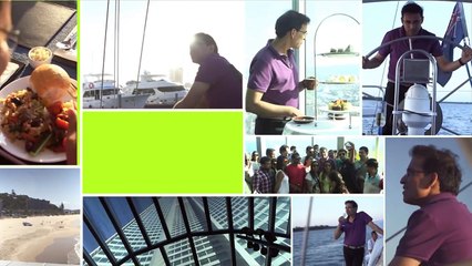 #AustraliaDiaries with Harsha Bhogle - Main Beach and Champagne Sunset Cruise