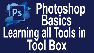 Photoshop tutorial for beginners # 2 | Introduction to tools and uses of tools