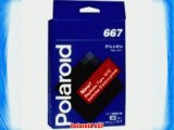 Polaroid 667 Black and White Coaterless Instant Pack Film ISO 3000/DIN 36 3.5 x 4.2 in. Single