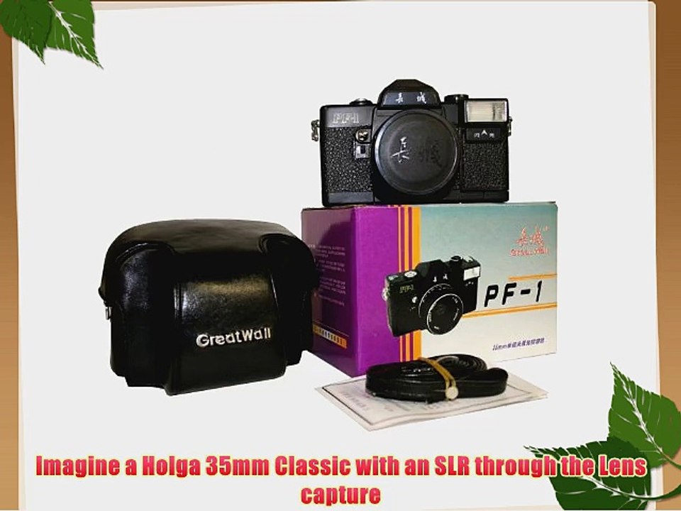 Great Wall 35mm PF-1 Hipstermatic SLR Camera