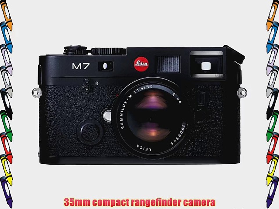 Leica M7 Rangefinder 35mm Camera w/ .58x Viewfinder Black (Model 10503)