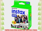 Fujifilm Instax Wide Instant Film Twin Pack 2 boxes