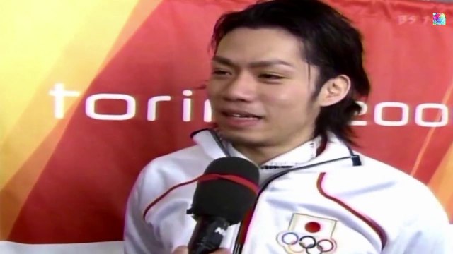 Daisuke Takahashi - Warm Up + SP + FP + Interview / Torino Olympic 2006