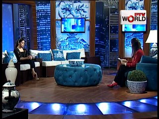 Weekend World With Sophiya (Date:14-03-2015) Momina Sibtain , Fahad Hussayn