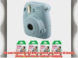 Fujifilm Instax Mini 8 Instant Film Camera Blue   4 Twin-Pack of Film (80 Prints)