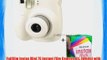 Fujifilm Instax Mini 7S Instant Film Camera Kit (White) with Fujifilm Instax Mini Instant Daylight