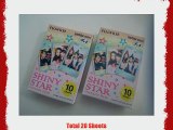 Fujifilm Instax Mini Instant Film Shiny Star Film 10 Sheets X 2-pack 20photos Set (Tachyon