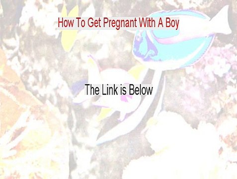 How To Get Pregnant With A Boy Review [how to get pregnant with a boy positions images]