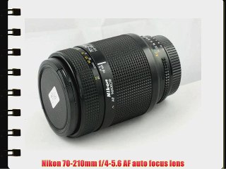 Nikon 70-210mm f/4-5.6 AF auto focus lens