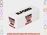 10 Rolls Ilford XP2 Super 400 120 Film Exp 12/13