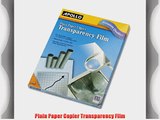Plain Paper Copier Transparency Film