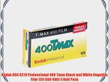 Kodak 856 8214 Professional 400 Tmax Black and White Negative Film 120 (ISO 400) 5 Roll Pack