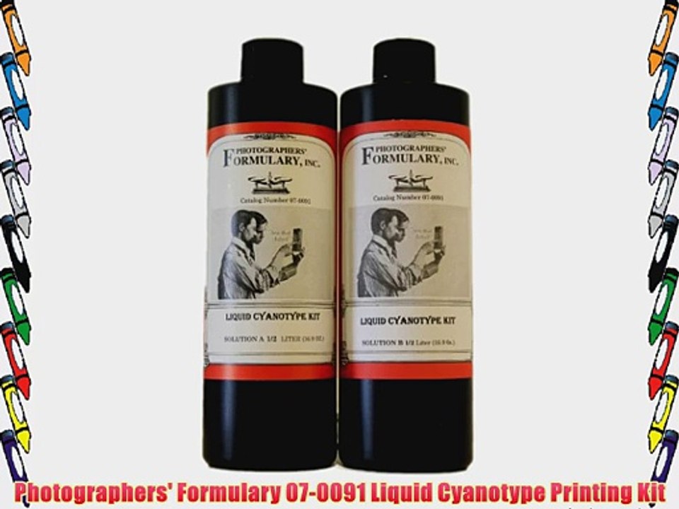 Photographers' Formulary 07-0091 Liquid Cyanotype Printing Kit