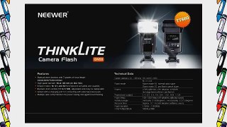 NEEWER TT660 Speedlite Flash Light For Canon/Nikon/Olympus/Pentax Digital SLR Cameras GN58