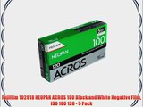 Fujifilm 102918 NEOPAN ACROS 100 Black and White Negative Film ISO 100 120 - 5 Pack