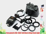 BestDealUSA Meike MK-14EXT LED Macro Ring Flash Light For Canon 5D III 7D 550D Nikon Pentax